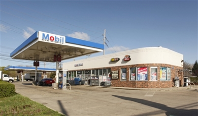  Mobil Gas Station Goddard